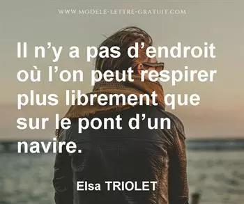 Citation de Elsa TRIOLET