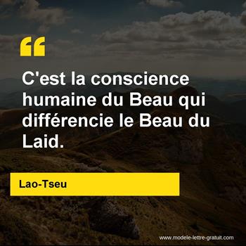 Citation de Lao-Tseu