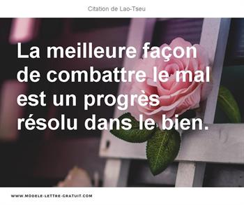 Citations Lao-Tseu