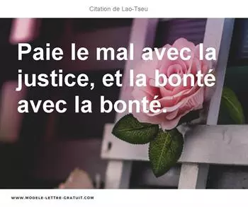 Citations Lao-Tseu