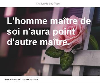 Citations Lao-Tseu