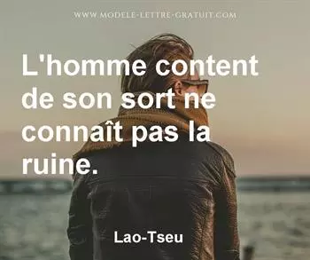 Citation de Lao-Tseu