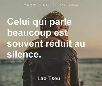 Citation de Lao-Tseu