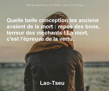 Citation de Lao-Tseu