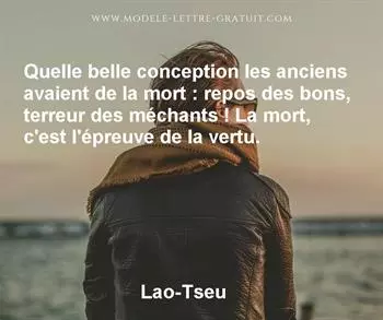 Citation de Lao-Tseu
