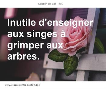 Citations Lao-Tseu
