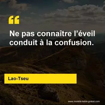 Citation Lao-Tseu