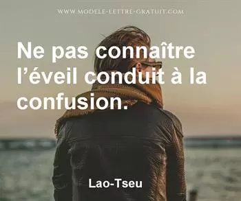 Citation de Lao-Tseu
