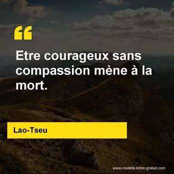 Citation Lao-Tseu
