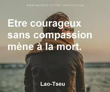 Citation de Lao-Tseu