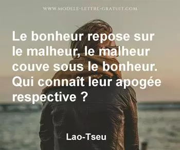 Citation de Lao-Tseu