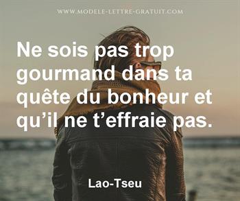 Citation de Lao-Tseu