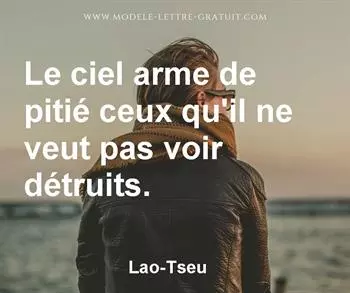 Citation de Lao-Tseu