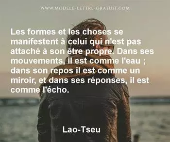 Citation de Lao-Tseu