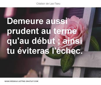 Citations Lao-Tseu