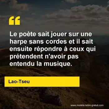 Citation Lao-Tseu