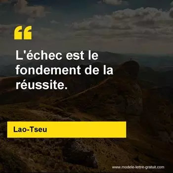 Citation Lao-Tseu