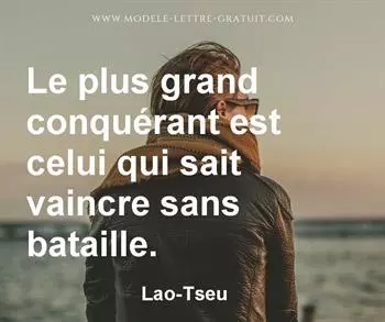 Citation de Lao-Tseu