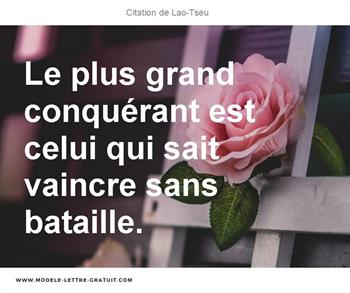 Citations Lao-Tseu