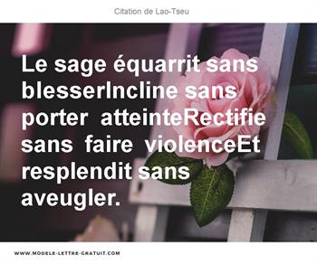 Citations Lao-Tseu