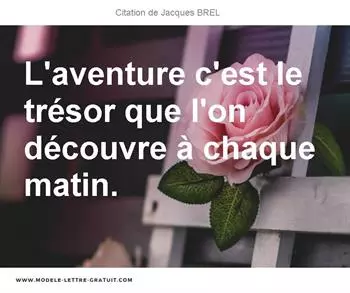 Citations Jacques BREL