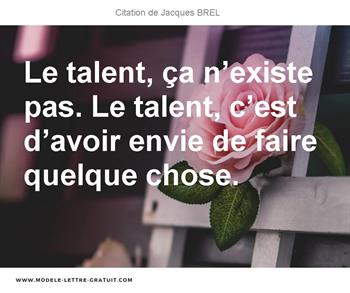 Citations Jacques BREL