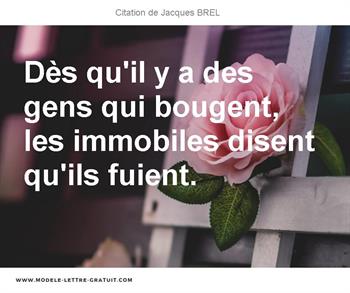 Citations Jacques BREL