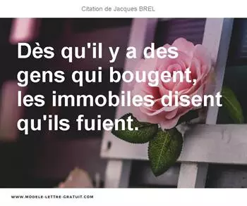 Citations Jacques BREL