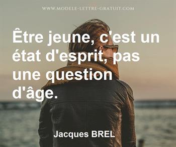 Citation de Jacques BREL