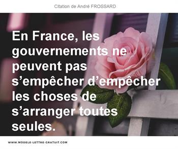 Citations André FROSSARD