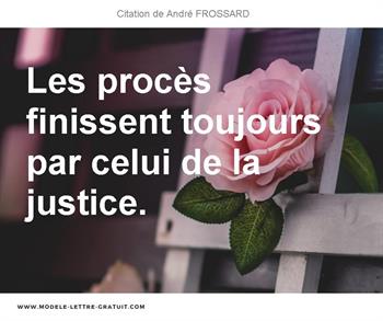 Citations André FROSSARD