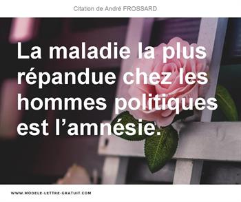 Citations André FROSSARD