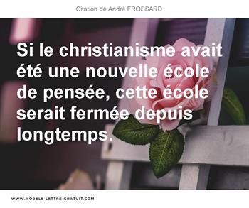 Citations André FROSSARD