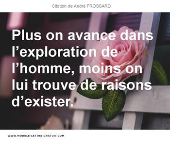 Citations André FROSSARD