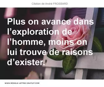 Citations André FROSSARD