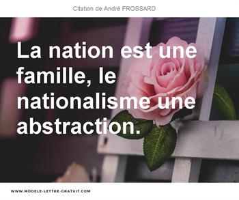Citations André FROSSARD