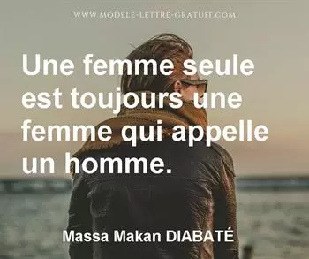 Citation de Massa Makan DIABATÉ