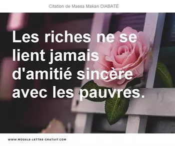 Citations Massa Makan DIABATÉ
