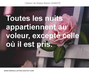 Citations Massa Makan DIABATÉ