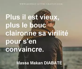 Citation de Massa Makan DIABATÉ