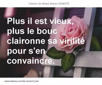 Citations Massa Makan DIABATÉ