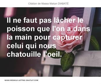 Citations Massa Makan DIABATÉ