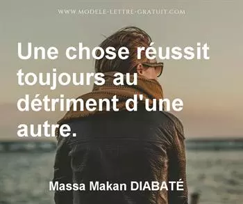 Citation de Massa Makan DIABATÉ