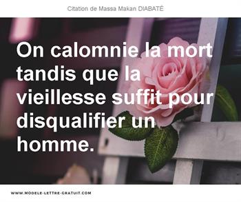 Citations Massa Makan DIABATÉ