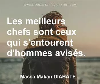 Citation de Massa Makan DIABATÉ