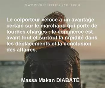 Citation de Massa Makan DIABATÉ