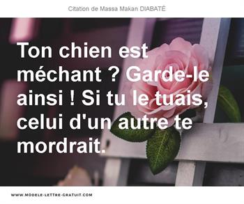 Citations Massa Makan DIABATÉ