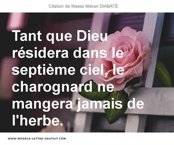 Citations Massa Makan DIABATÉ