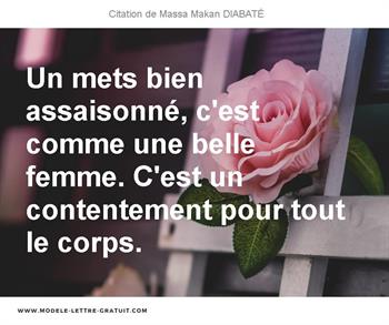 Citations Massa Makan DIABATÉ