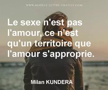 Citation de Milan KUNDERA